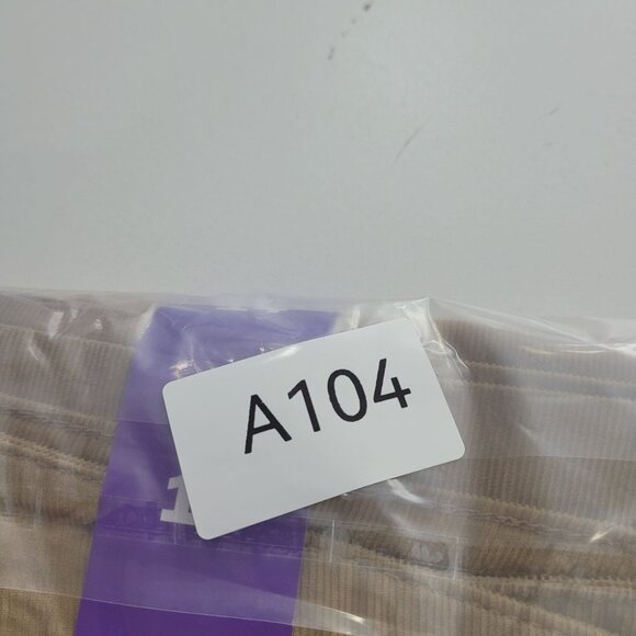 NEW Weatherproof Vintage Corduroy Womens 14 Tan Wide-Leg Pants// 26PT - Picture 10 of 10